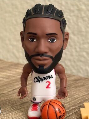 Kawhi Leonard White Jersey Los Angeles Clippers NBA Ballers Series #2